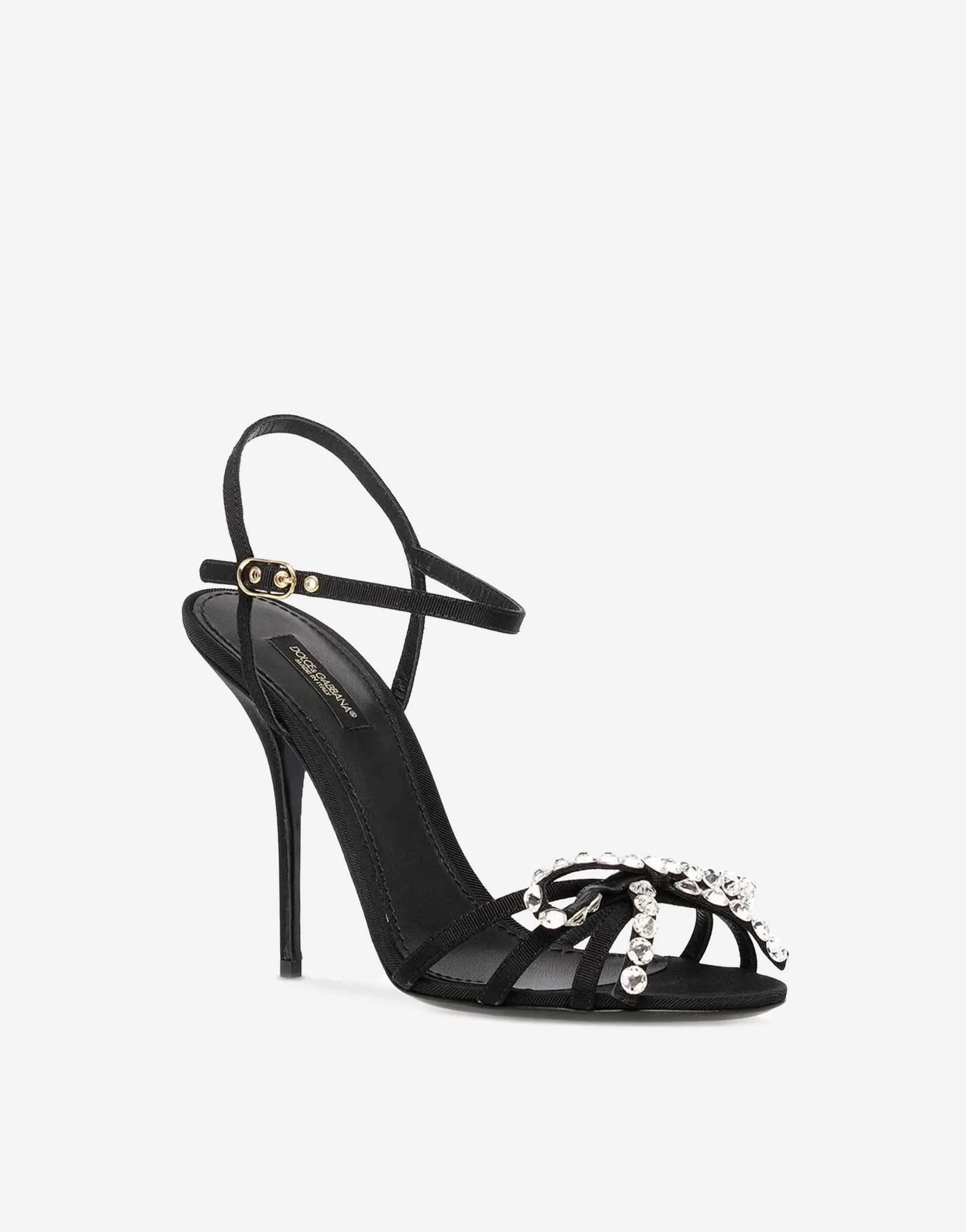 105 Crystal Bow Sandals
