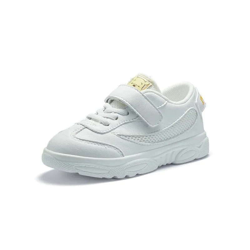 Bear Patterned Elementary School Shoes