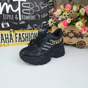 Black Chunk Shoes