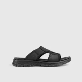 Charlie Comfort Slide Sandal Black 00878