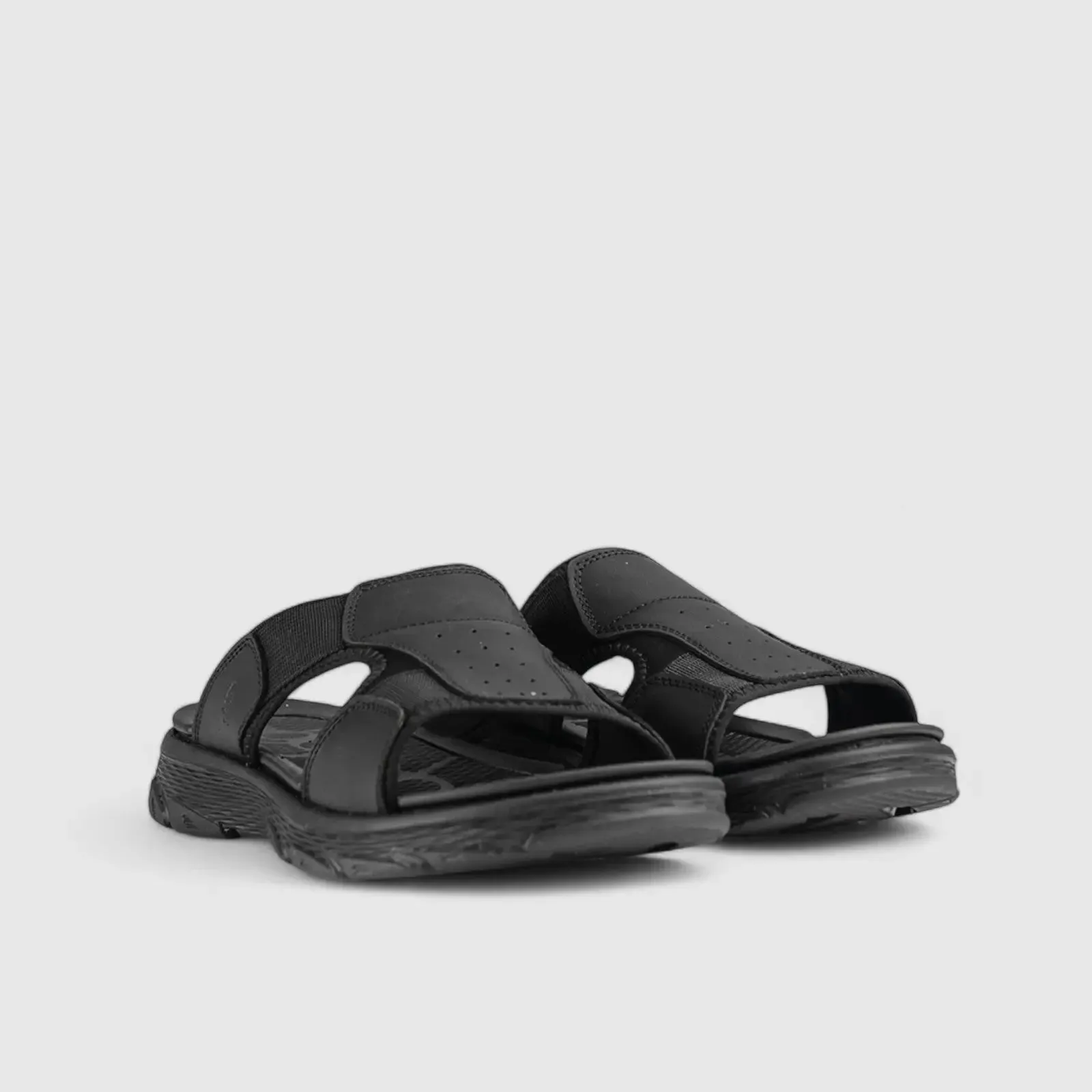 Charlie Comfort Slide Sandal Black 00878