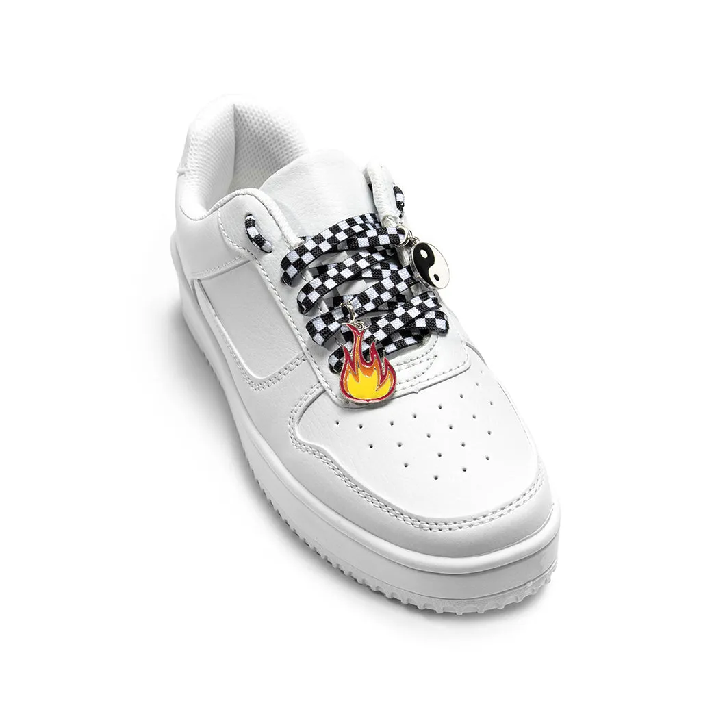 Cool Shoe Laces and Charm Set by Living Royal