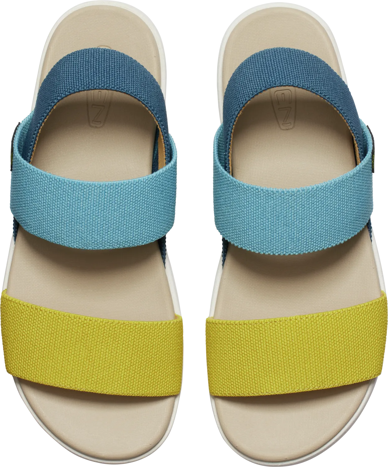 Elle Backstrap in Reef Waters/Antique Moss