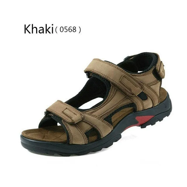 Genuine Leather Summer Beach Casual Shoes