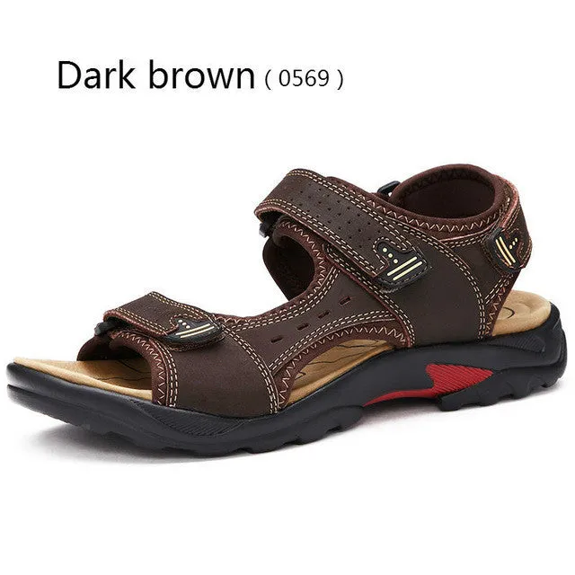 Genuine Leather Summer Beach Casual Shoes
