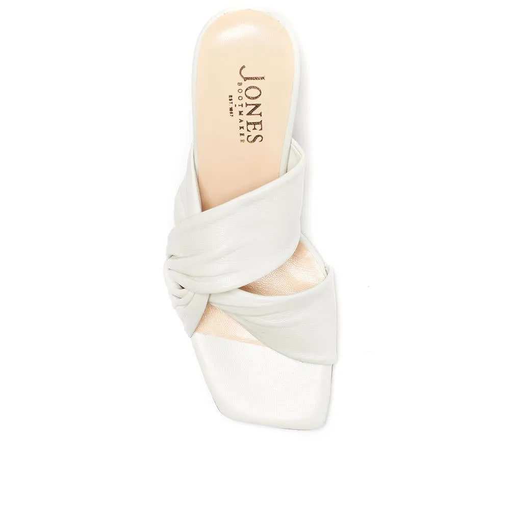 Leather Mule Heels - BLAKELY / 324 026