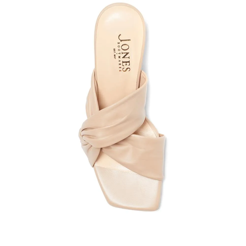 Leather Mule Heels - BLAKELY / 324 026
