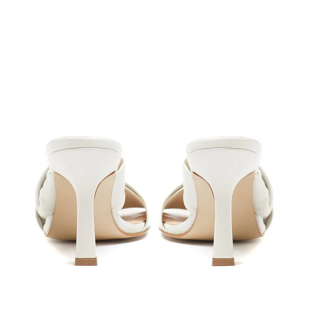 Leather Mule Heels - BLAKELY / 324 026