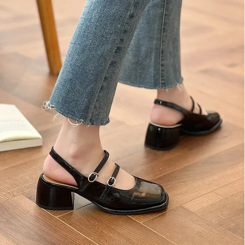 Mqtime Casual Pure Color Sandals Woman Party Design Summer Basic Non Slip Elegant Beach Shoes Ladies Hollow Out Slim Shoes Chic