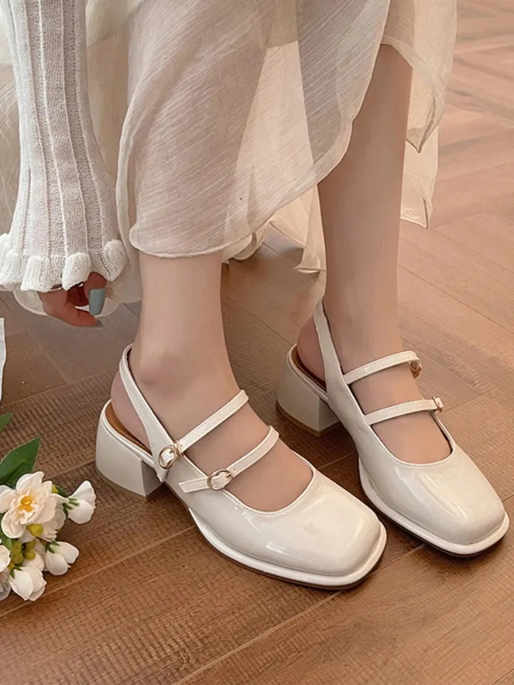 Mqtime Casual Pure Color Sandals Woman Party Design Summer Basic Non Slip Elegant Beach Shoes Ladies Hollow Out Slim Shoes Chic