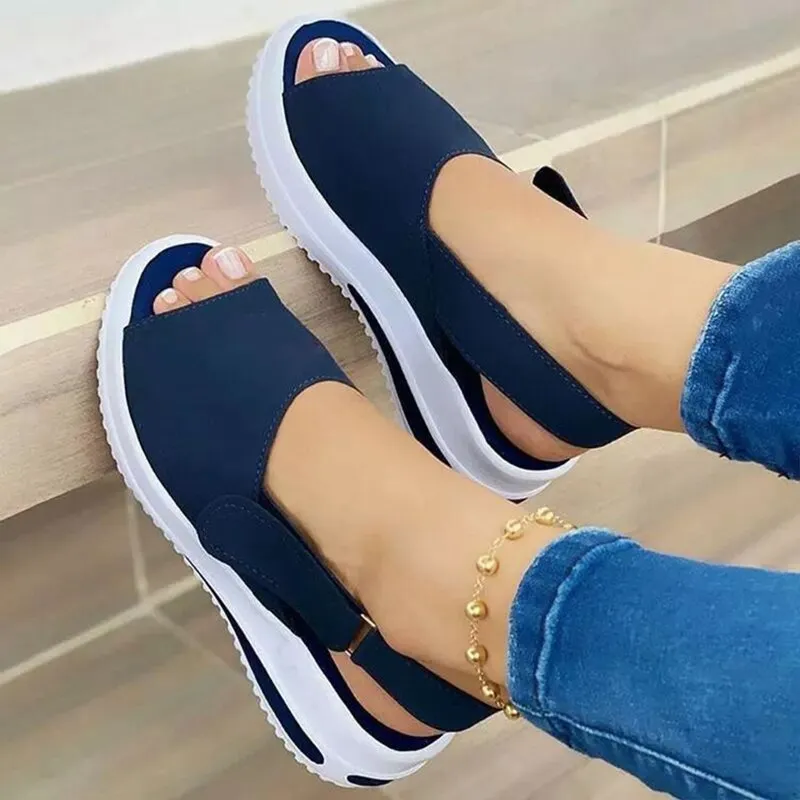 New Fashion Shoes Women Sandals Women Walking Sandals Open Toe Sandals For Women Casual Outdoor Footwear Zapatillas Mujer