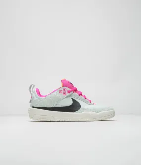 Nike SB Kids Day One Shoes - Sail / Black - Barely Green - Fierce Pink