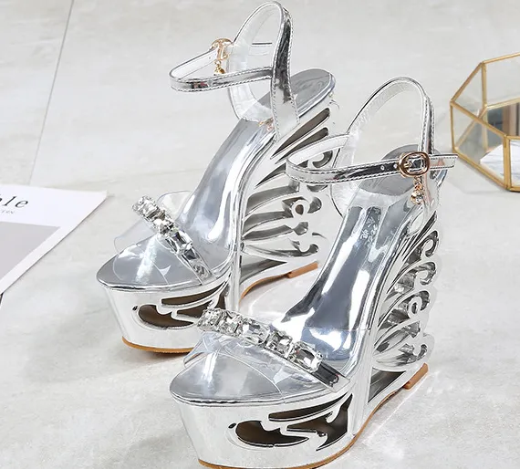 Sexy Buckle Strap Sexy Vintage High Heels