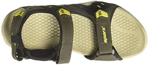 SPARX mens SS 485 | Latest, Daily Use, Stylish Floaters | Yellow Sport Sandal - 8 UK (SS 485)