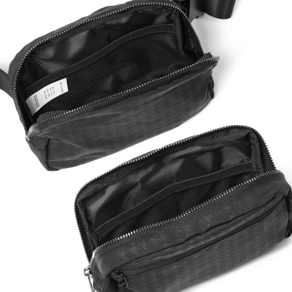 Trendy Patterned Mini Belt Bag