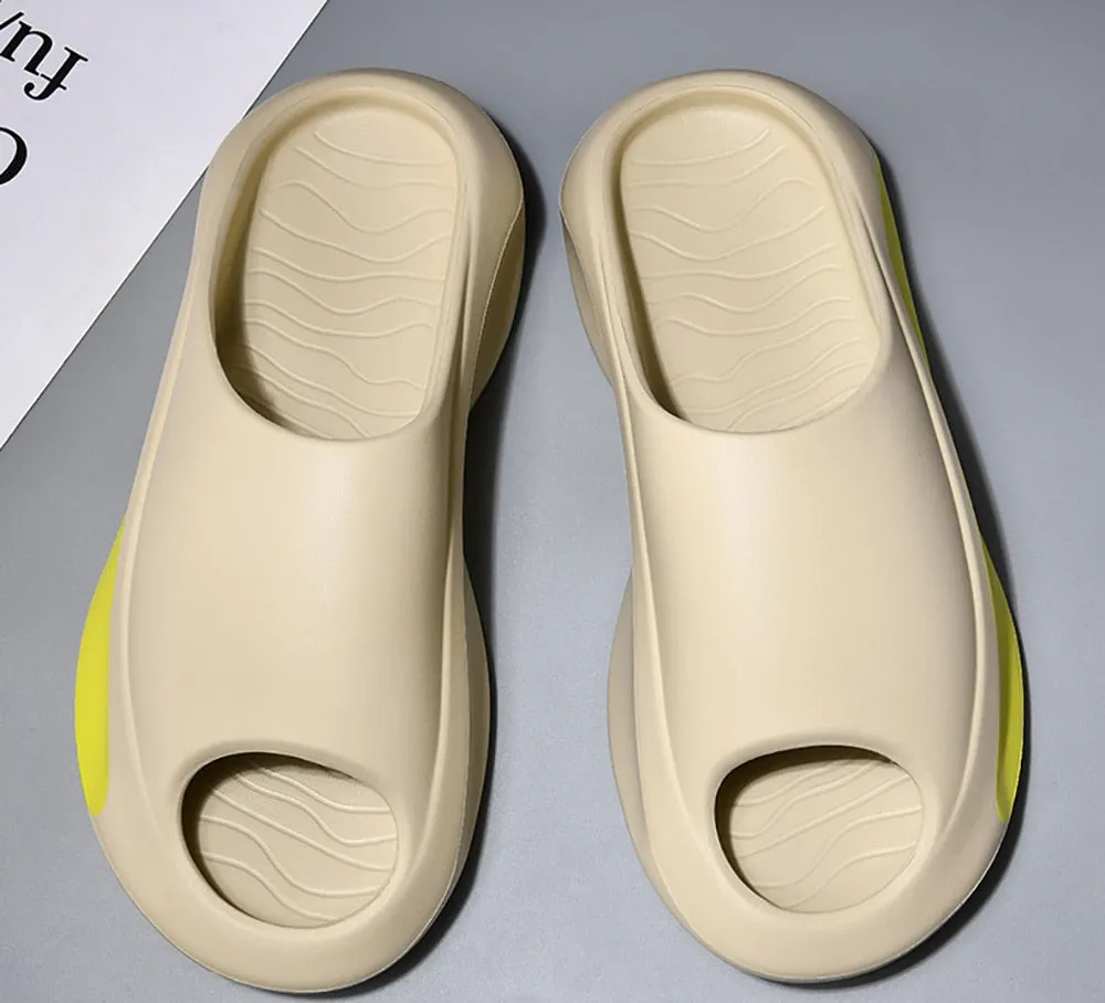 Unisex Thick Bottom Soft EVA Hollow Sports Slippers