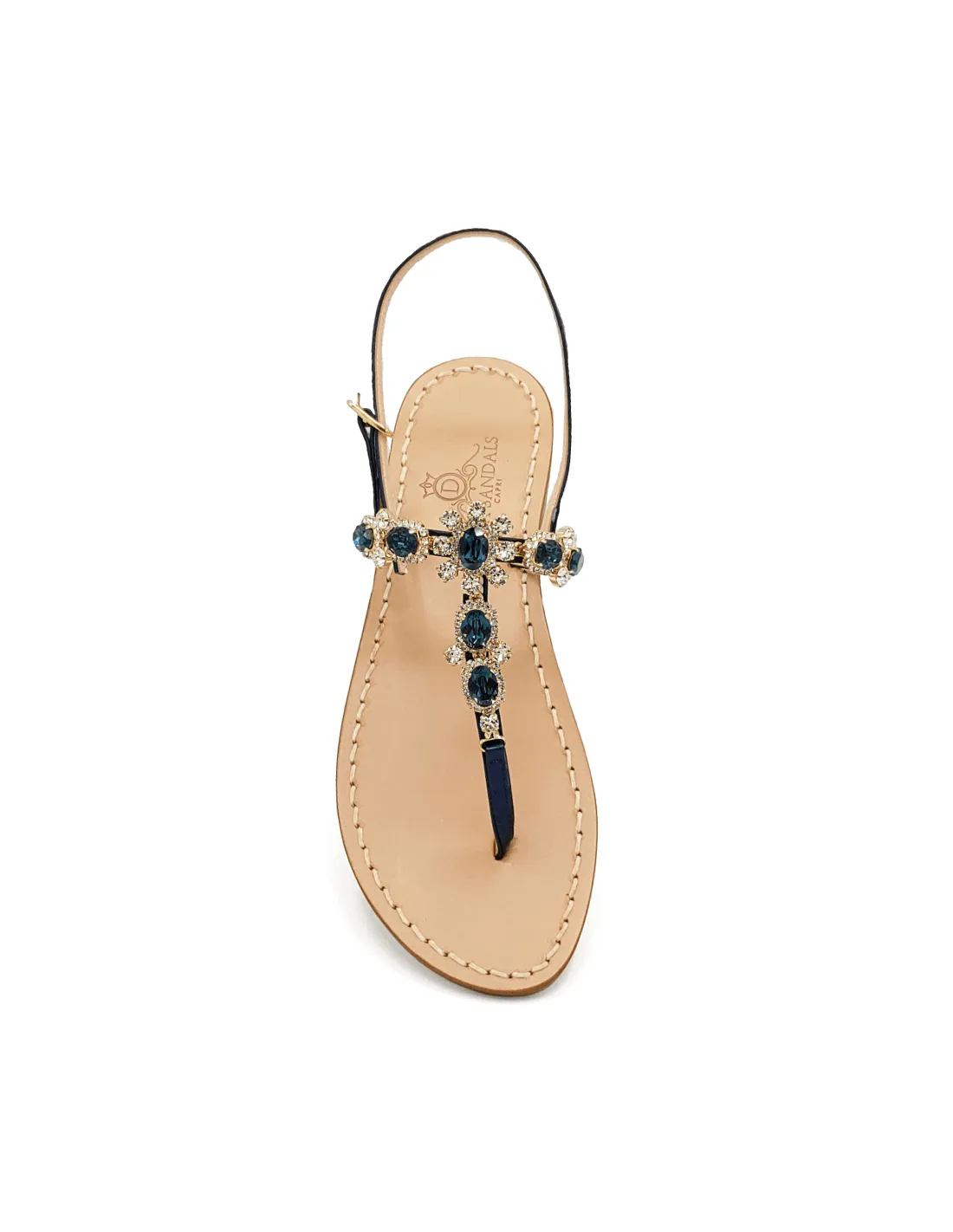 VIA KRUPP MOUNTAIN BLUE JEWEL SANDALS (ART. DS2TBM)