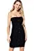 Women's Button Down Sleeveless Tube Mini Dress