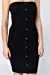 Women's Button Down Sleeveless Tube Mini Dress